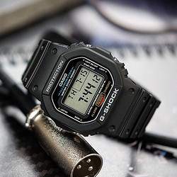 CASIO 卡西欧 G-SHOCK 男士石英腕表 DW-5600E-1