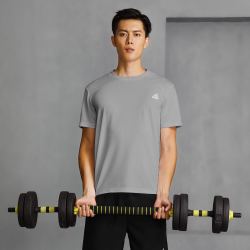 PEAK 匹克 运动T恤男训练透气健身跑步羽毛球网球速干衣短袖