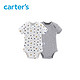 Carter's 孩特 婴幼儿短袖连体衣 2件装