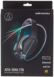 audio-technica 铁三角 数码无线耳机系统 支持2.4Ghz 蓝牙高分辨率音源 ATH-DWL770