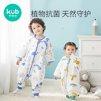 kub 可优比 婴儿睡袋夏季薄款纱布睡袋