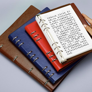 FARAMON 法拉蒙 LKB-1813 A5活页夹装订笔记本 棕色 单本装