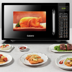 Galanz 格兰仕 微波炉烤箱一体机 27项智能菜单  20L家用迷你小型微波炉光波炉 平板易清洁 DGB0