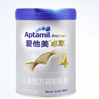 Aptamil 爱他美 卓萃系列 白金版 儿童奶粉 国行版 4段 900g*2罐