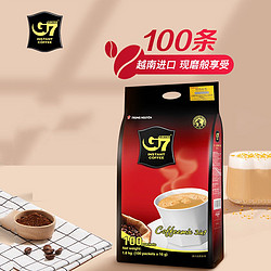 G7 COFFEE 中原咖啡 50条越南进口咖啡G7三合一速溶咖啡 800g