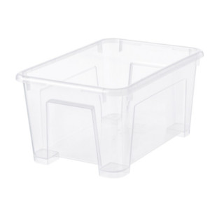 IKEA 宜家 SAMLA萨姆拉 收纳盒 5L 透明