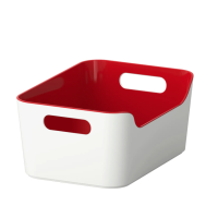 IKEA 宜家 VARIERA瓦瑞拉 703.394.94 收纳盒 24*17*10.5cm 红色