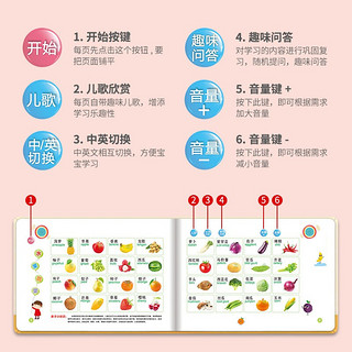 会说话的早教有声书 学拼音神器说话宝宝触摸书早教发声启蒙书籍情景认知触摸图书