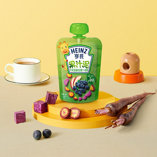 Heinz 亨氏 乐维滋系列 果泥 3段 8口味 120g*8袋