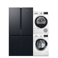 SIEMENS 西门子 KC97E1549C+WM14P2602W+WT46G4000W 冰箱洗烘套装