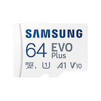 SAMSUNG 三星 MB-MC64KA Evo Plus MicroSD存储卡 64GB