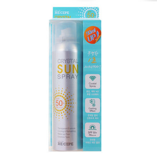 RE:CIPE 玥之秘 水晶防晒喷雾 SPF50+ PA+++ 150ml+50ml