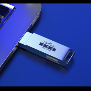 LanKxin 兰科芯 USB 3.1 U盘 银色 32GB USB-A/Type-C双口