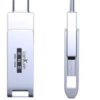 LanKxin 兰科芯 USB 3.1 U盘 银色 32GB USB-A/Type-C双口