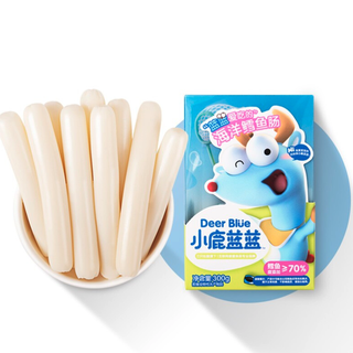 Deer Blue 小鹿蓝蓝 海洋鳕鱼肠 原味 300g*4盒
