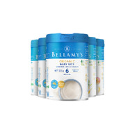 BELLAMY'S 贝拉米 有机高铁米粉 国行版 1段 原味 225g*2罐+藜麦味+2段 胡萝卜菠菜味+3段 苹果香蕉味 225g*3罐