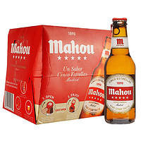 mahou 西班牙原瓶进口啤酒 马傲（mahou）格拉啤酒 整箱装 250ml*24瓶装