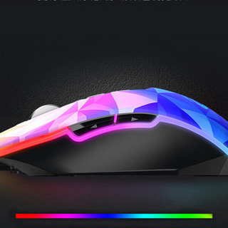 Dareu 达尔优 EM925 PRO 有线鼠标 10800DPI RGB 钻石色