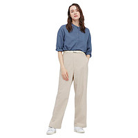 UNIQLO 优衣库 女士休闲长裤 436604 米色 XXXL