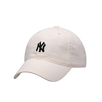 MLB 美国职棒大联盟 男女款棒球帽 3ACP7701N 象牙白色 56-59