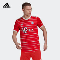 adidas阿迪达斯官网男装拜仁慕尼黑球员版足球运动短袖球衣HT4825
