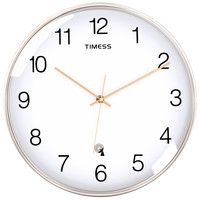 TIMESS P33-3 电波挂钟 香槟金 13英寸