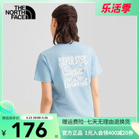 22春夏新款TheNorthFace北面户外短袖女蝴蝶透气圆领半袖T恤7WAV JK3 L/165