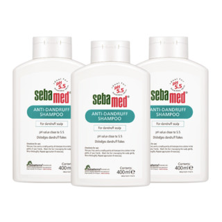 sebamed 施巴 头皮护理系列去屑洗发露 400ml*3