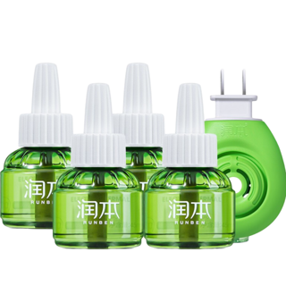 电蚊香液驱蚊液 45ml×4瓶+1器电蚊香驱蚊无香型