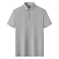 ROMON 罗蒙 男士短袖POLO衫 2202-4 灰色 XL