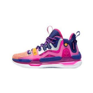 361° AG1 三态 男子篮球鞋 572111110 粉色/紫色 47