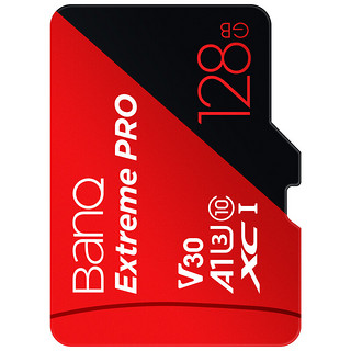 BanQ Extreme Pro  Micro-SD存储卡 128GB（UHS-I、V30、U3）