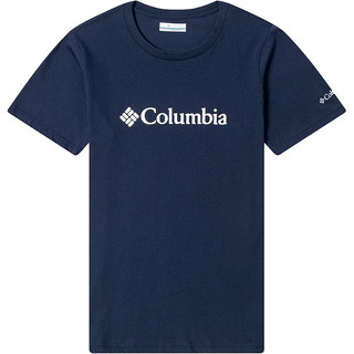 Columbia 哥伦比亚 男子运动T恤 JE1586-467 蓝色 XL