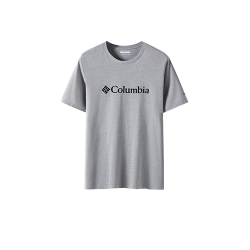 Columbia 哥伦比亚 男子运动T恤 JE1586-041 灰色 S