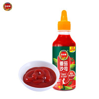 凤球唛 番茄沙司 优选新疆天山番茄挤挤袋装薯条番茄蘸酱手抓饼意大利面酱调味料 250克*1瓶
