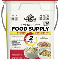 Augason Farms 2 Week 1 Person Emergency Food Pail Survival Food 4 Gallon Pail (5-32202), 24lbs