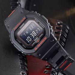 CASIO 卡西欧 手表G-SHOCK系列经典数显方块智能男表手表男 GW-B5600HR-1