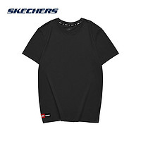 SKECHERS 斯凯奇 春夏男子运动休闲针织短袖圆领T恤衫L220M157