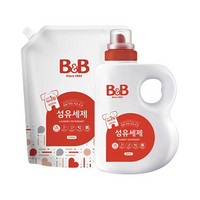 B&B 保宁 宝宝洗衣液 香草香型 1800ml+2100ml