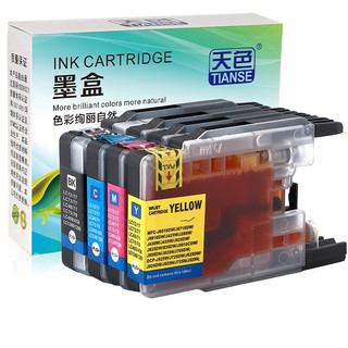 Tianse 天色 LC400 墨盒 高清版 600页 4色套装