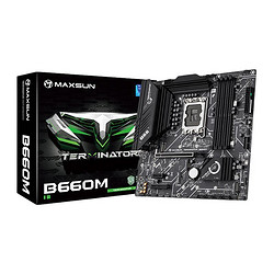 MAXSUN 铭瑄 B660M MATX主板（Intel LGA1700、B660）