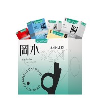OKAMOTO 冈本 SKIN肤感系列 实力玩家安全套礼盒 32只