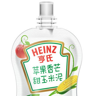 Heinz 亨氏 超金系列 果泥 3段 苹果香芒甜玉米味 78g