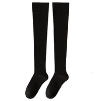 THREEGUN 三枪 女士长筒袜套装 2双装 黑色 sqyy211073