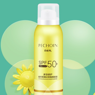 PECHOIN 百雀羚 多效修护都市防晒冰爽隔离喷雾