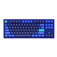 Keychron Q3J 87键 有线机械键盘 蓝色 佳达隆G pro青轴 RGB