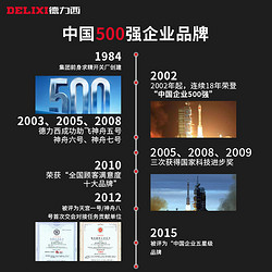 DELIXI 德力西 手电钻锂电钻电动螺丝刀家用充电式手钻电转电起子电批电动五金工具箱套装电动工具