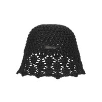 PEACEBIRD WOMEN 太平鸟女装 女士盆帽 A9YAC230189 黑色