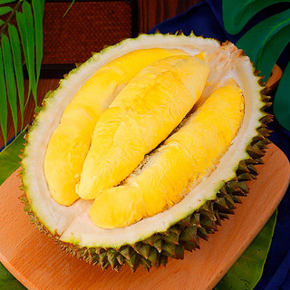 猫山王榴莲D197正宗马来西亚生鲜 液氮冷冻新鲜水果带壳整个年货送礼必备 AA果净重3.5-4斤（保4房肉 性价比高）
