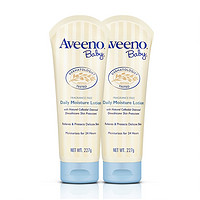 88VIP：Aveeno 艾惟诺 每日倍护系列 保湿燕麦婴儿润肤乳227g*2